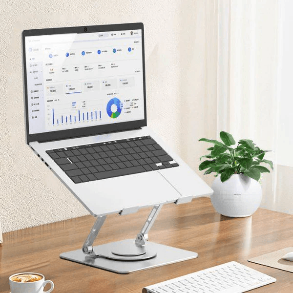 Suporte giratório 360 de alumínio para Laptop upstand